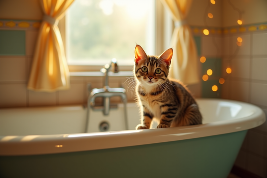 Why Do Cats Watch Their Owners in the Bathroom?