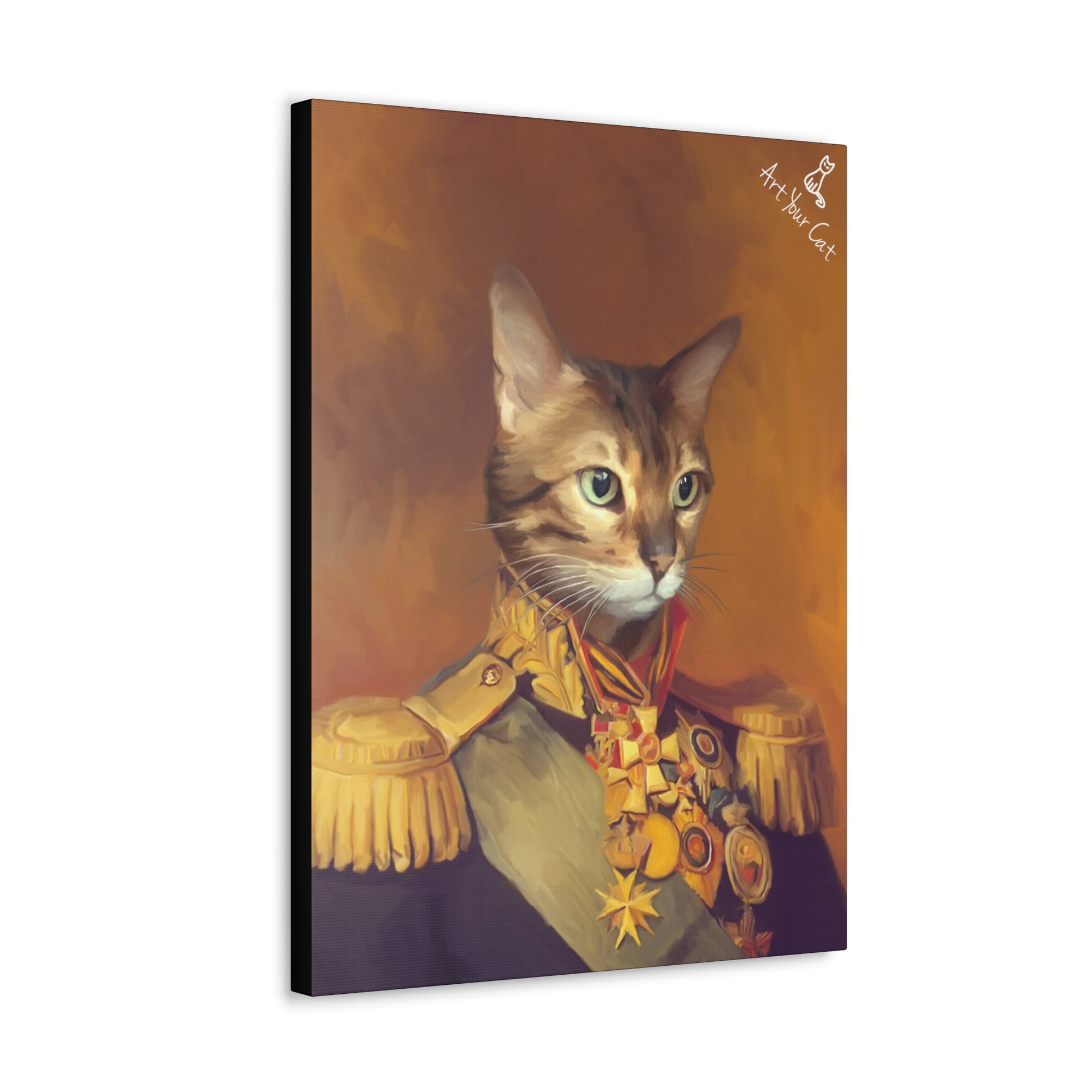 Artist-Grade Canvas for Royal Pet Portrait