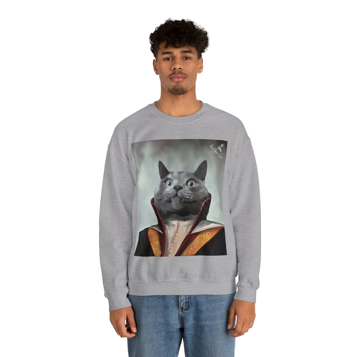 Comfy Vampire Cat Sweatshirt