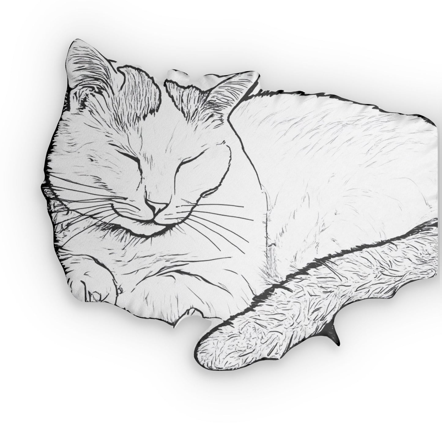 Custom Cat Pillow - Modern