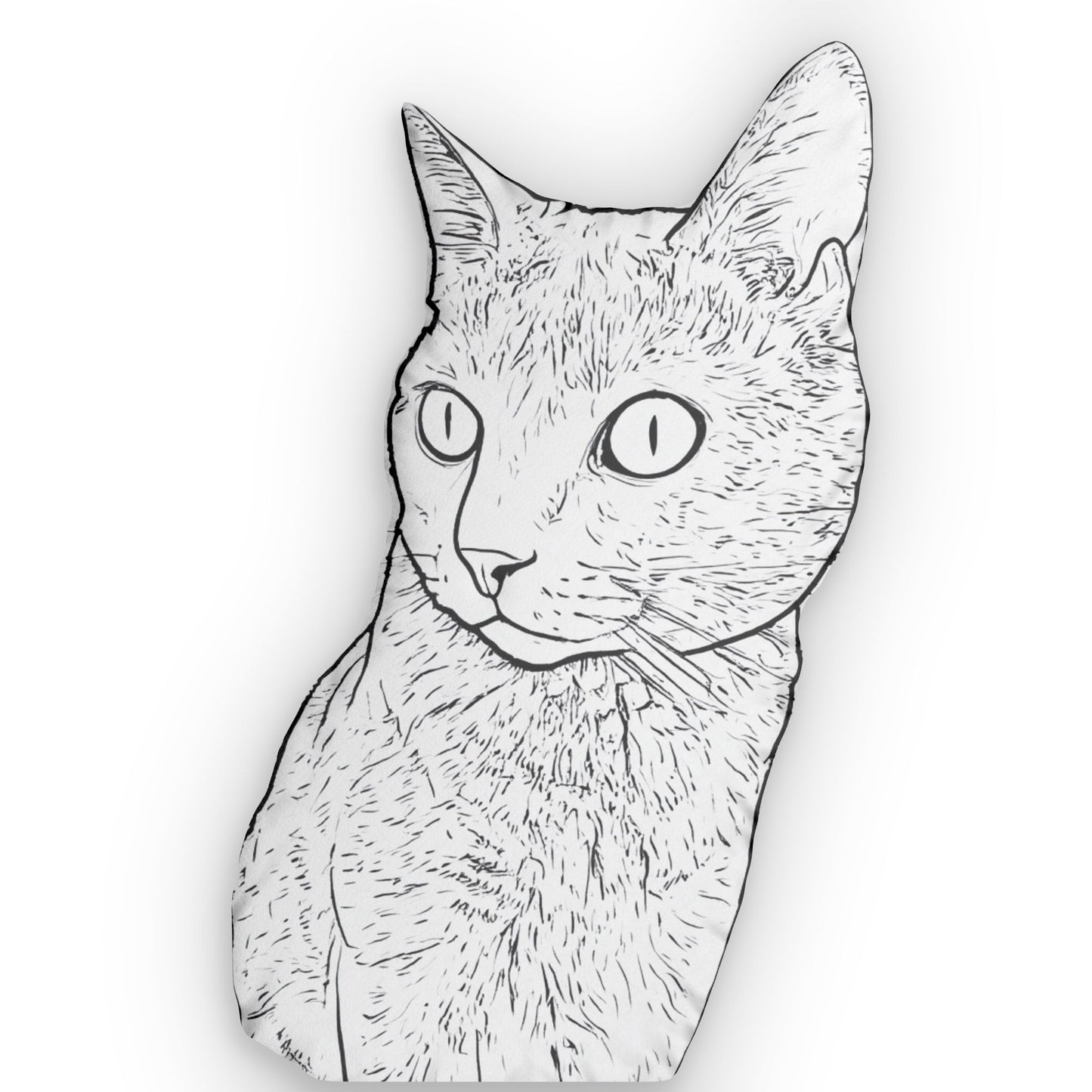 Custom Cat Pillow - Modern