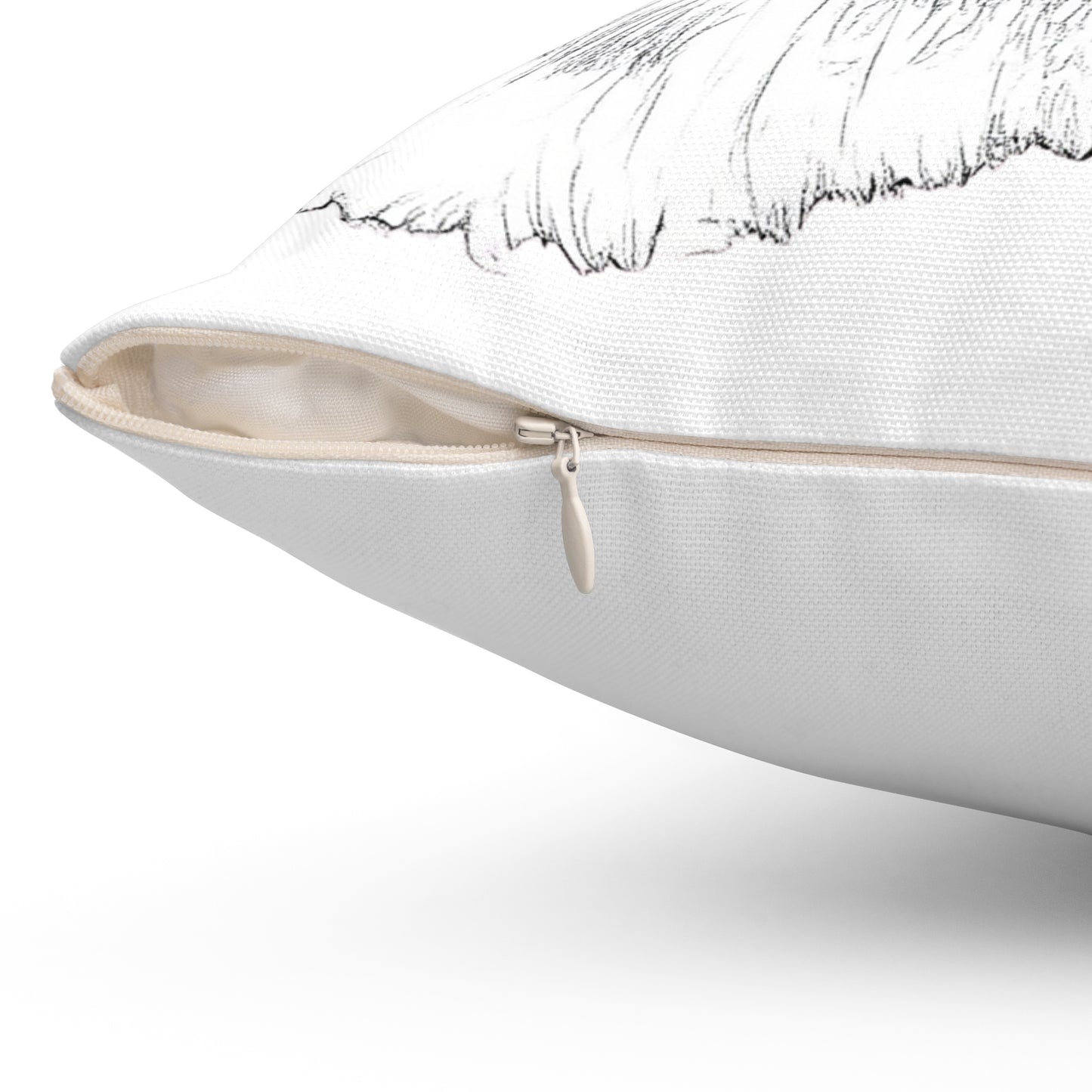 Custom Cat Throw Pillow - Modern