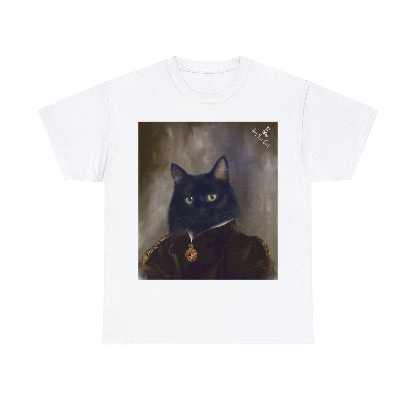 Custom artwork pet portrait t-shirt