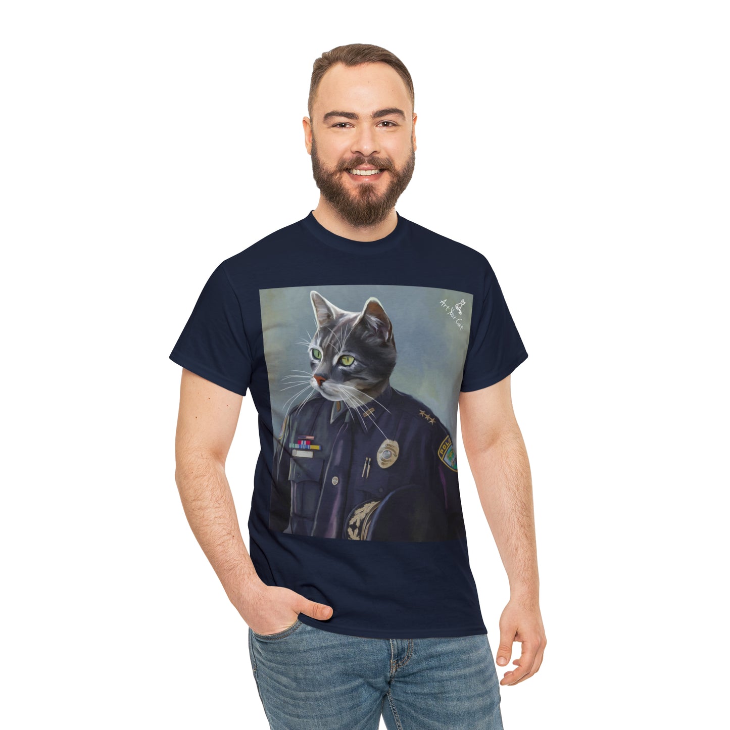 Custom Cat Police T-shirt