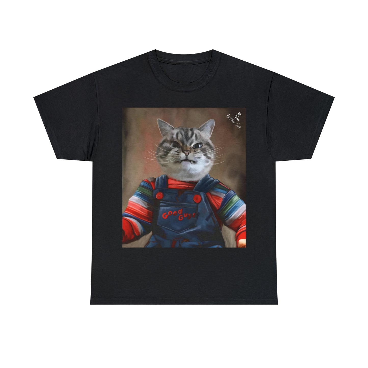 Custom Chucky Cat T-shirt