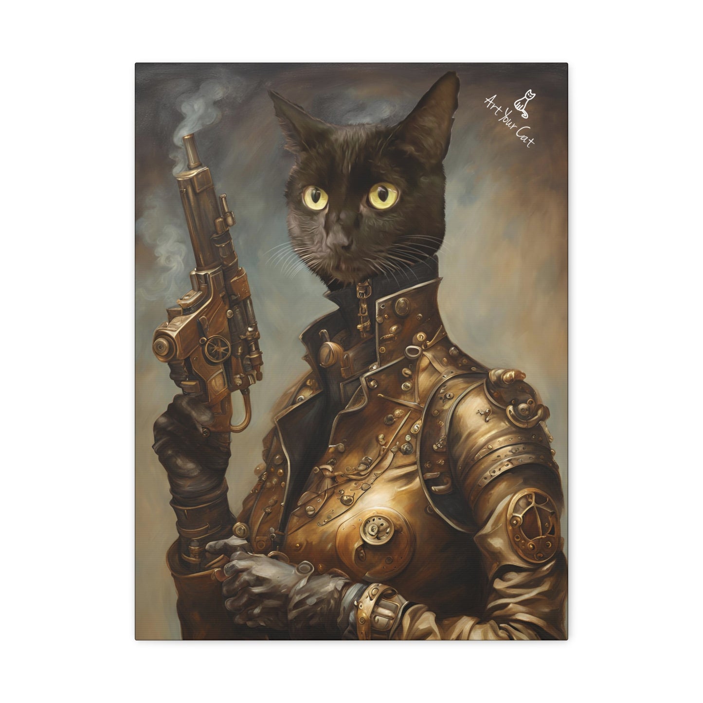 Custom Mercenary Cat Artwork