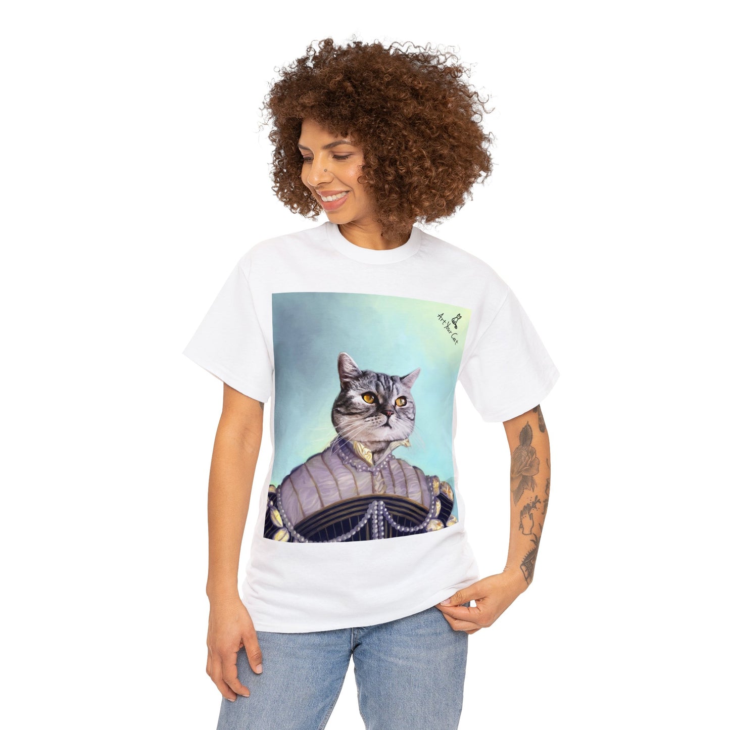 Custom Princess Cat T-shirt