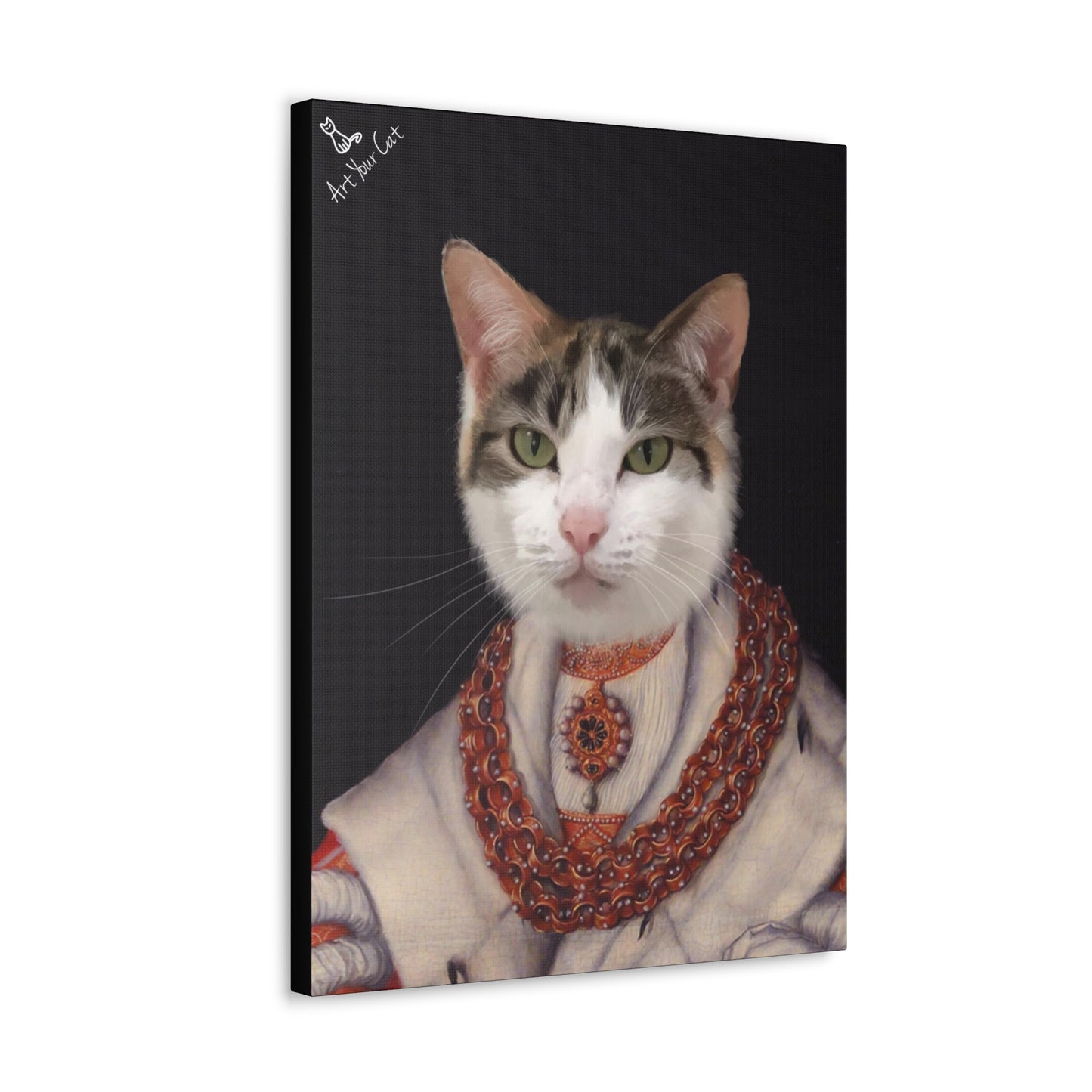 Custom Royal Cat Portrait