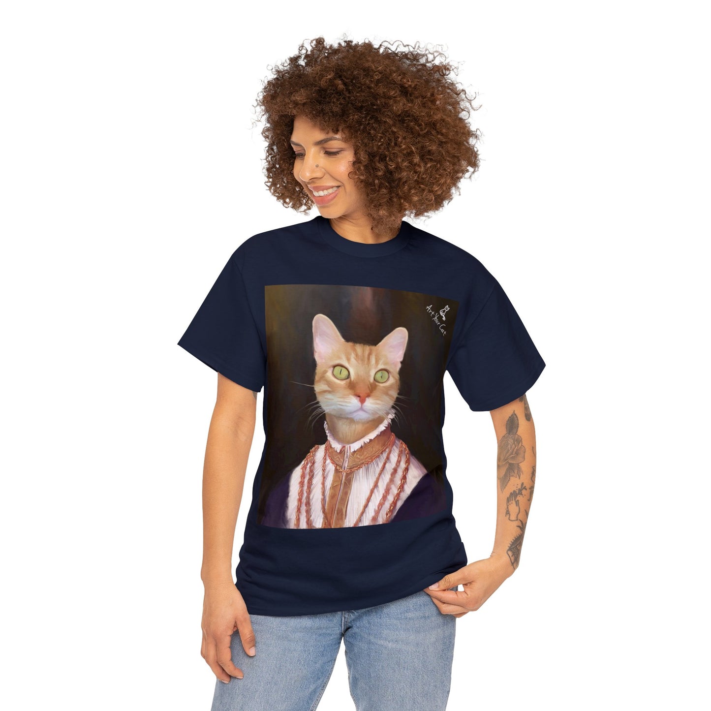 Custom pet portrait shirt for pets