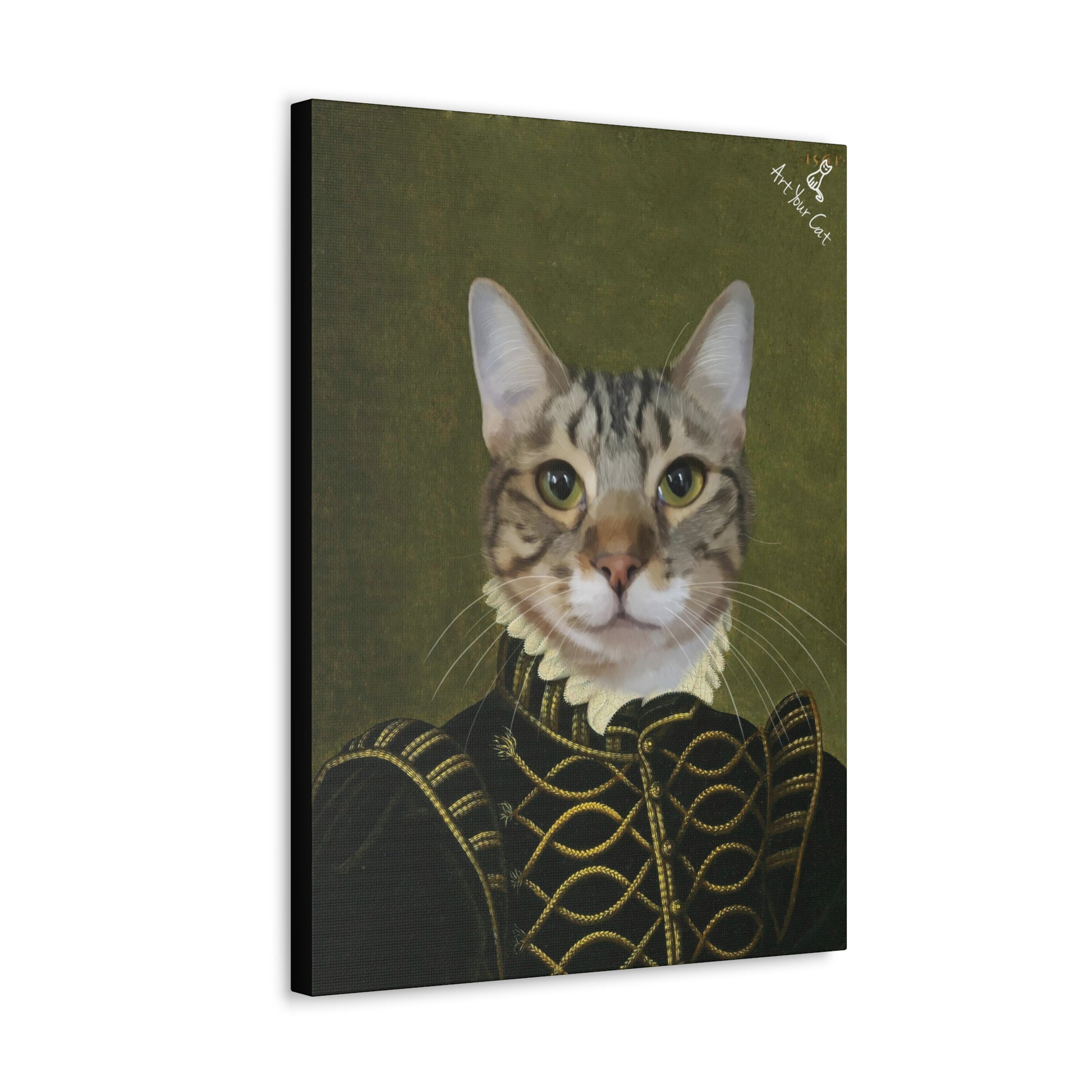 Fade-Resistant Male Royal Cat Portrait