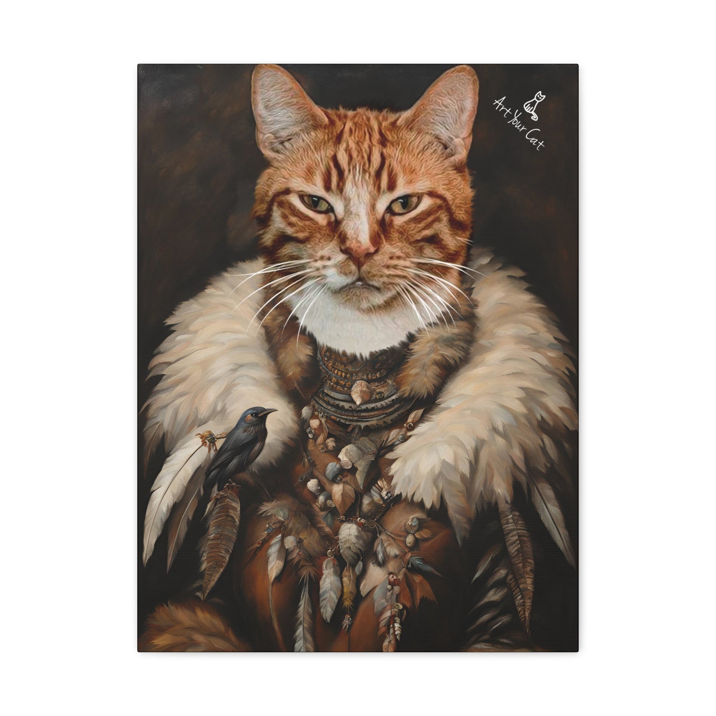 Fierce Beastmaster Feline Portrait for Women
