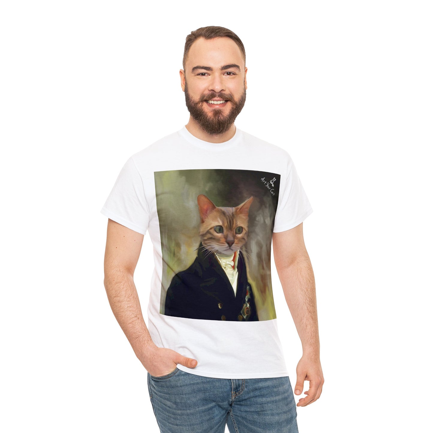 High-quality Count pet portrait shirt
