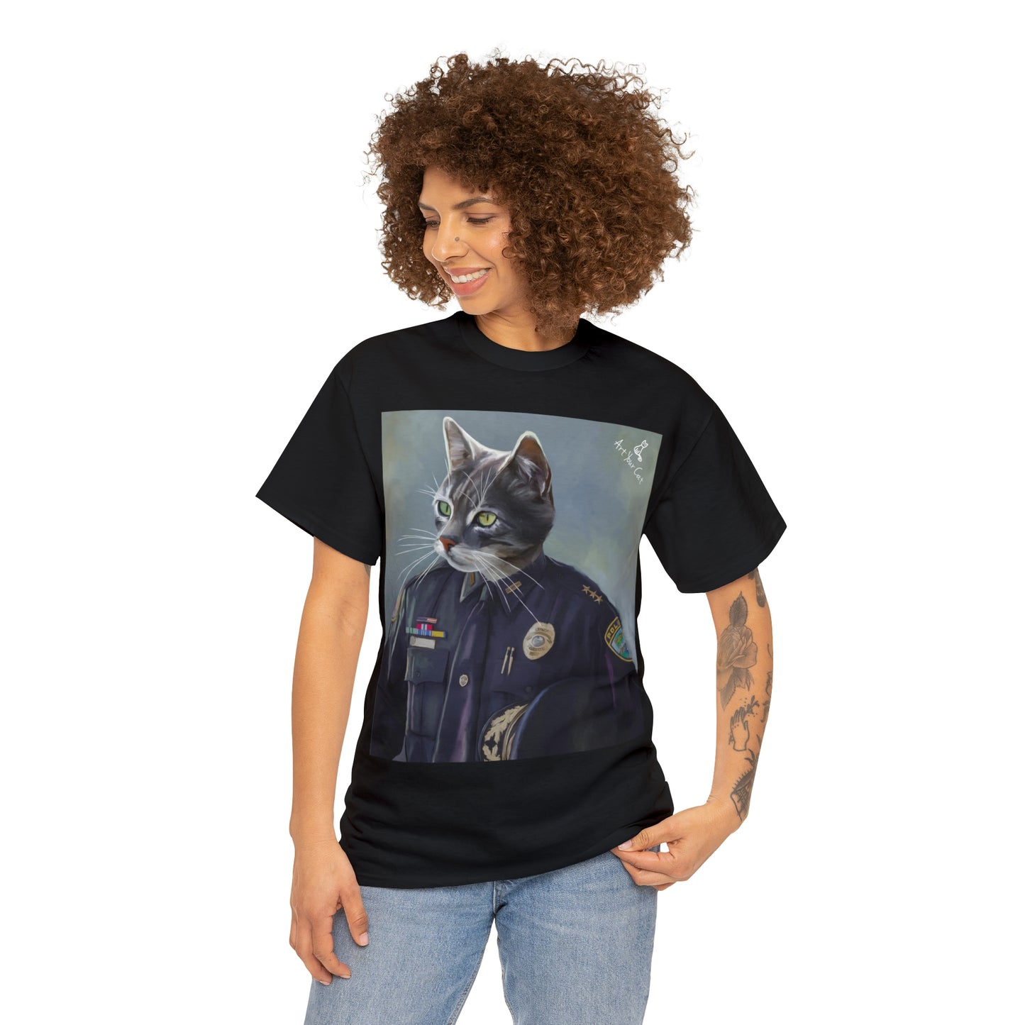 Pawfficer Cat Police Shirt