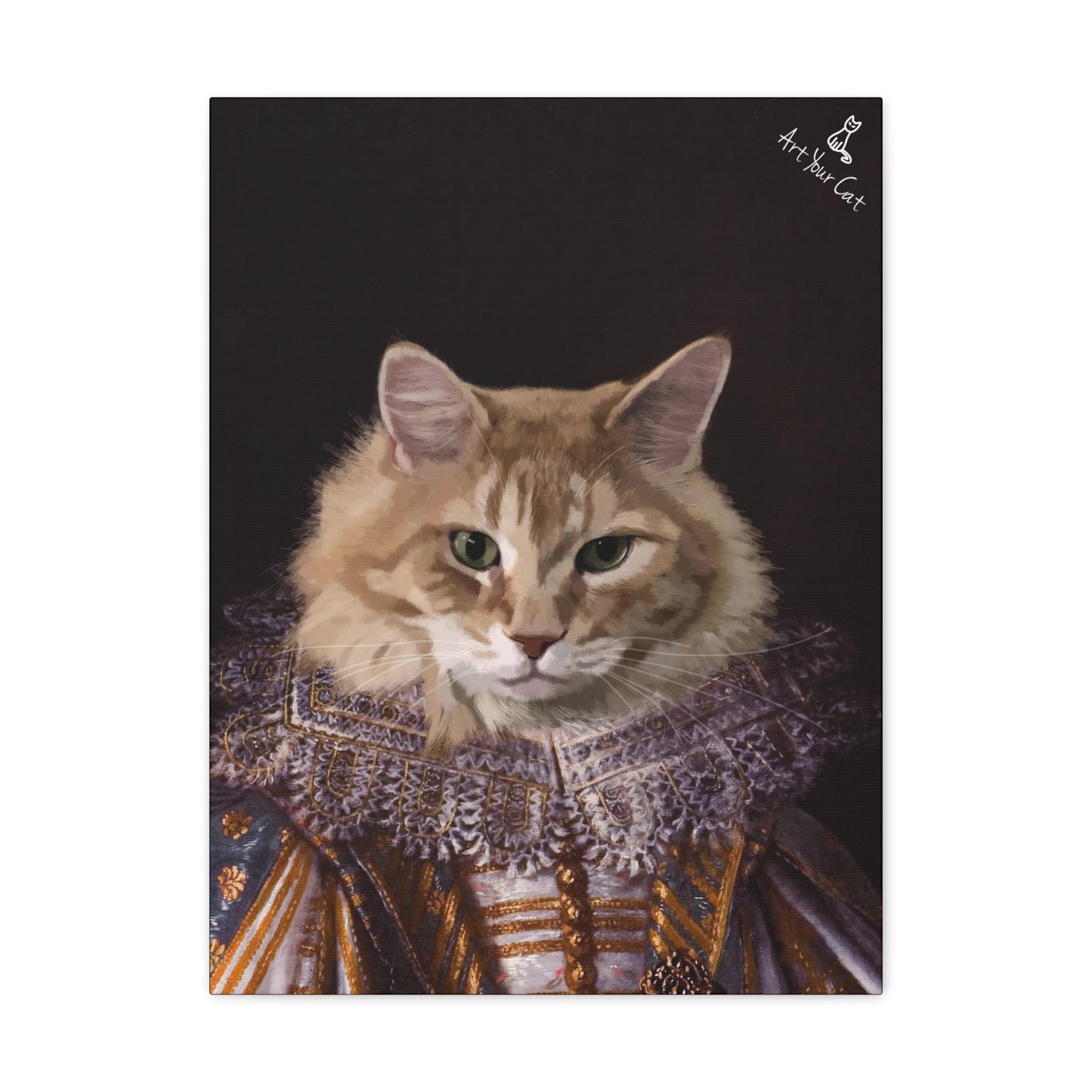 Personalized Cat Portrait - The Matriarch