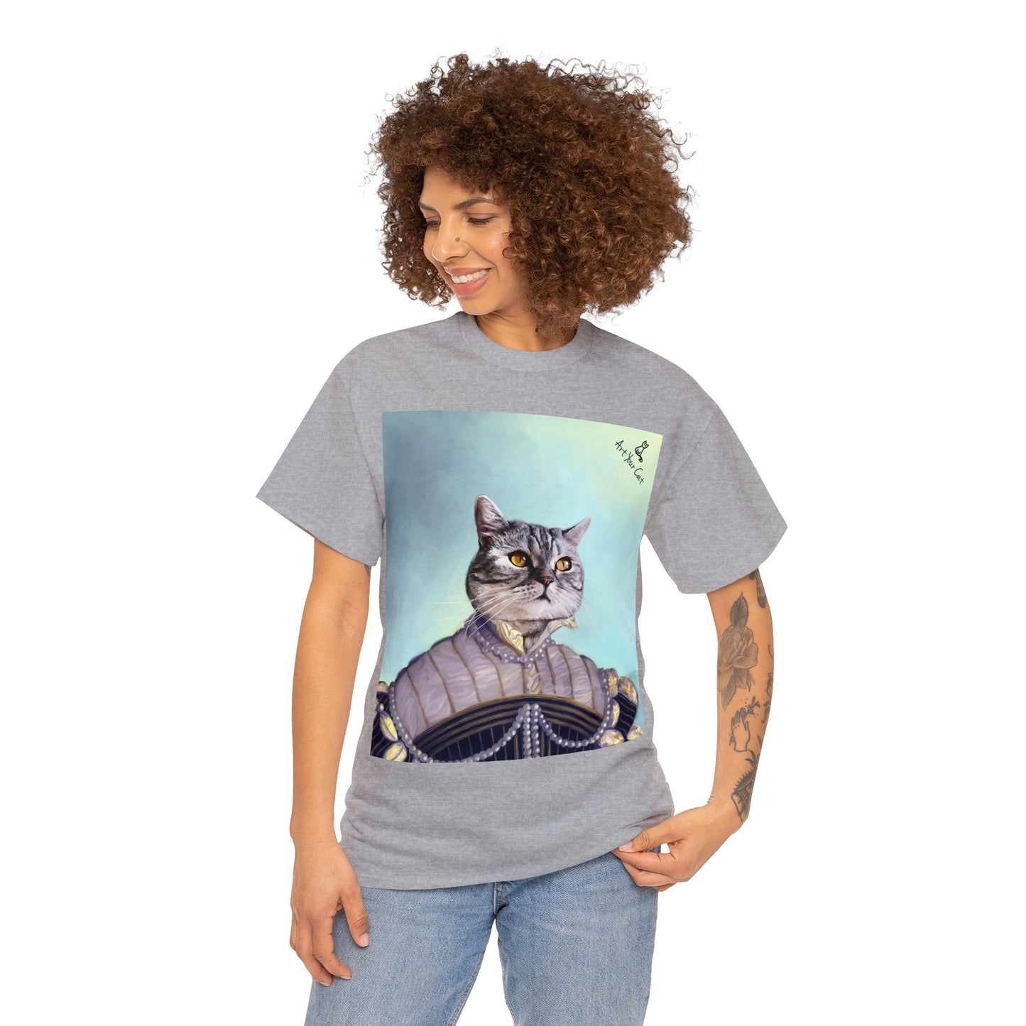 Personalized Cat Princess T-shirt