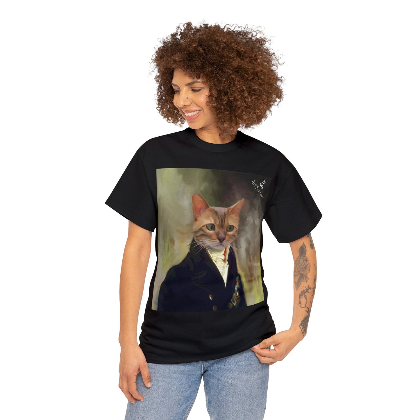 Personalized Count pet portrait tee