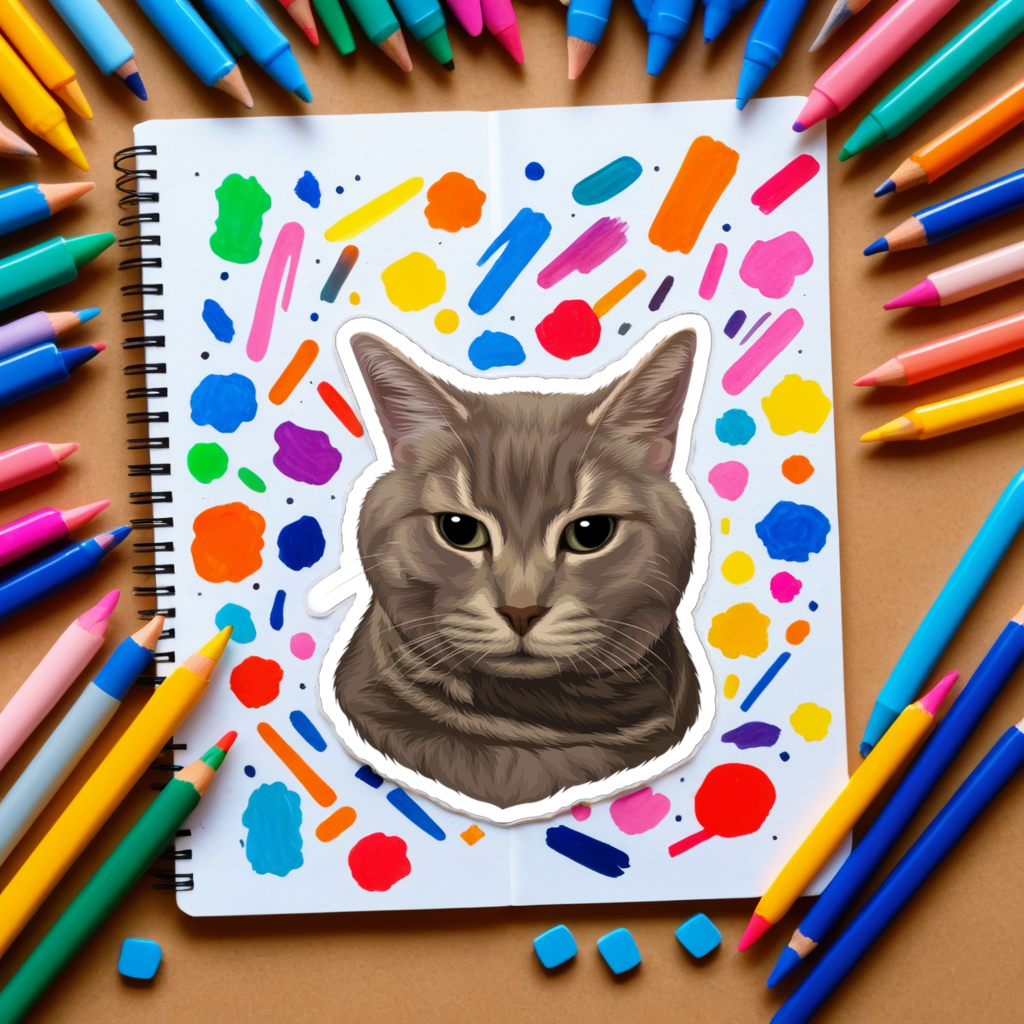 Personalized Pet Stickers - Indoor and Outdoor Use