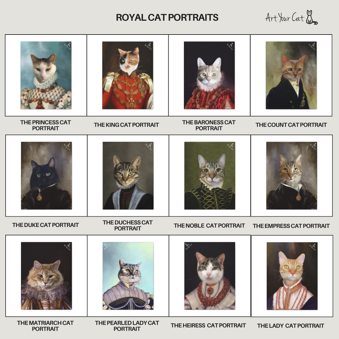 Personalized cat magnet with clear photo details