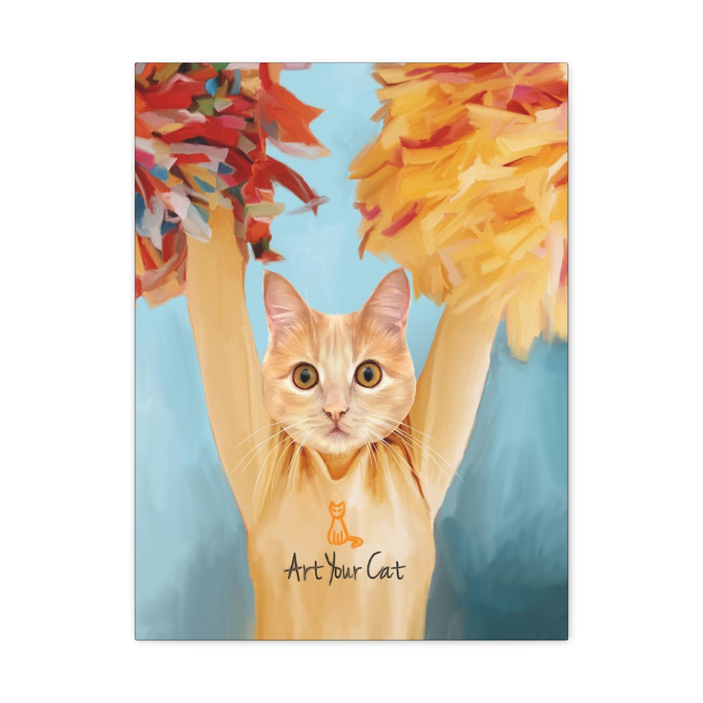 TheCheerleader-CustomCatPortrait-Front