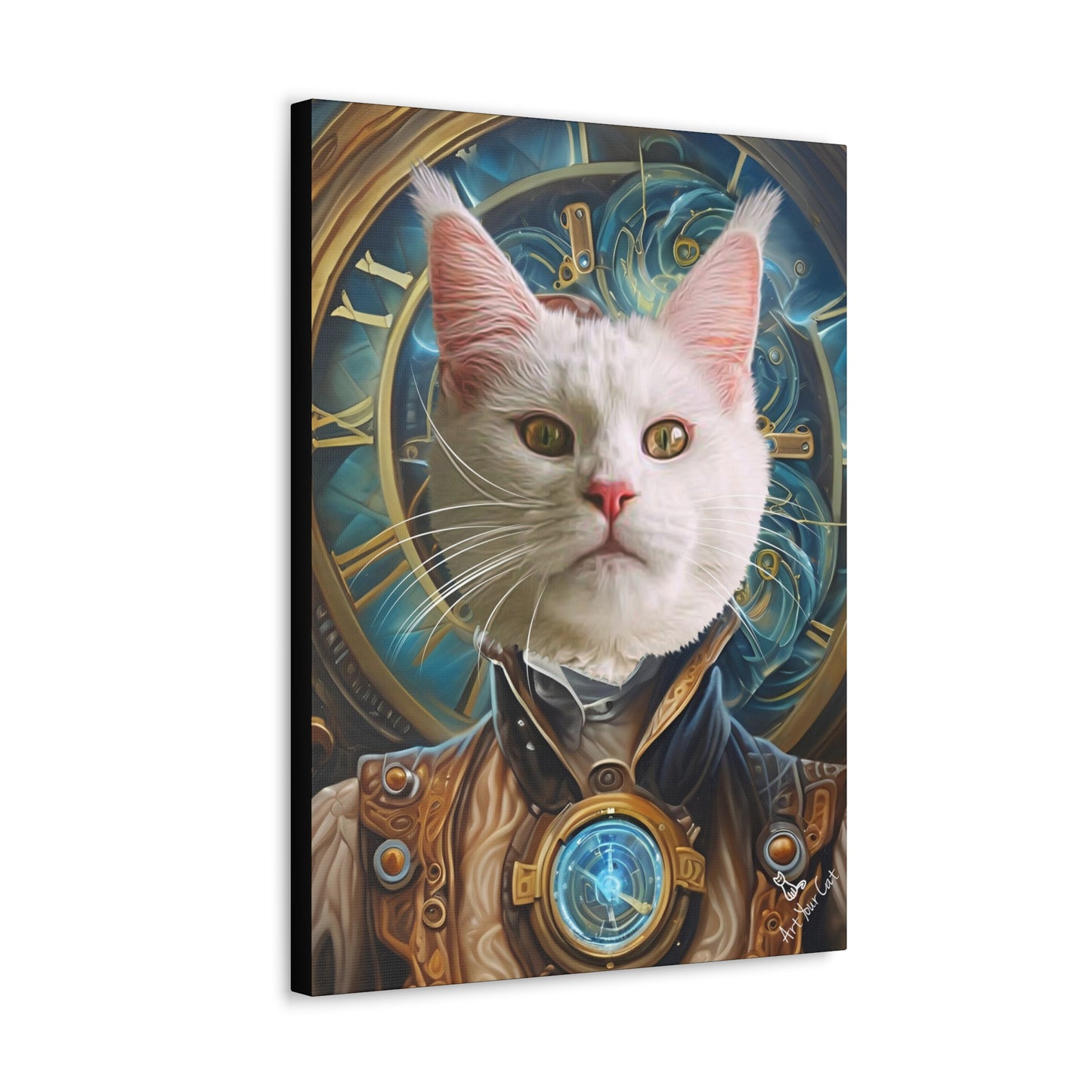 The_Female_Time_Traveler_Custom_Cat_Portrait_-_Side