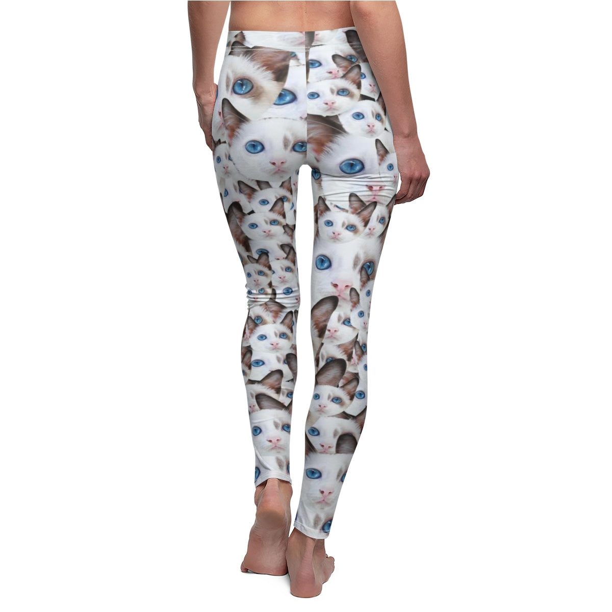 Comfortable and durable Face Mesh Custom Leggings