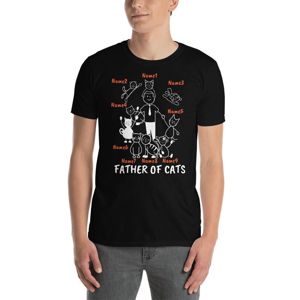 Cat mom apparel: personalized shirt with cat’s nam