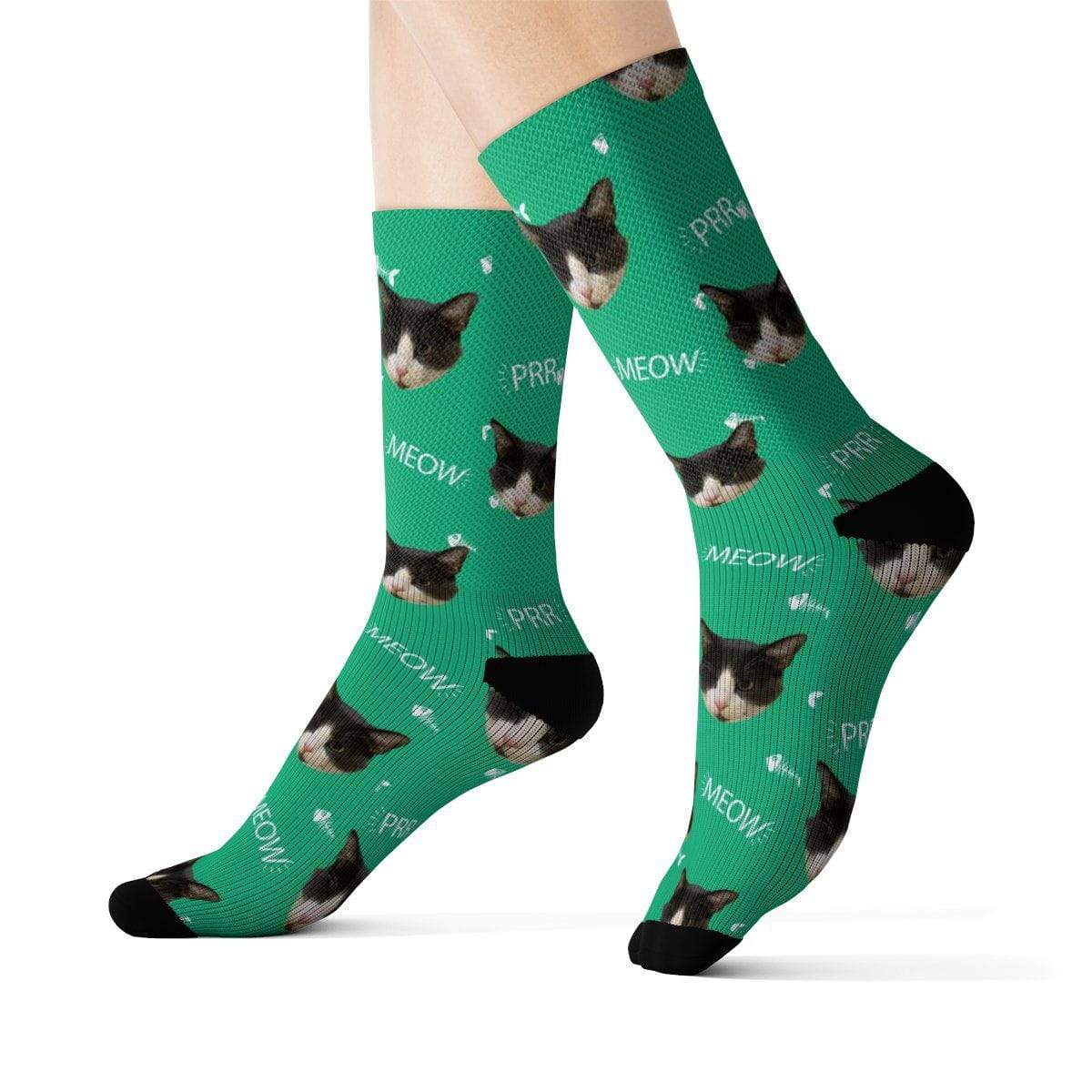 Custom Cat Socks for Cat Lovers