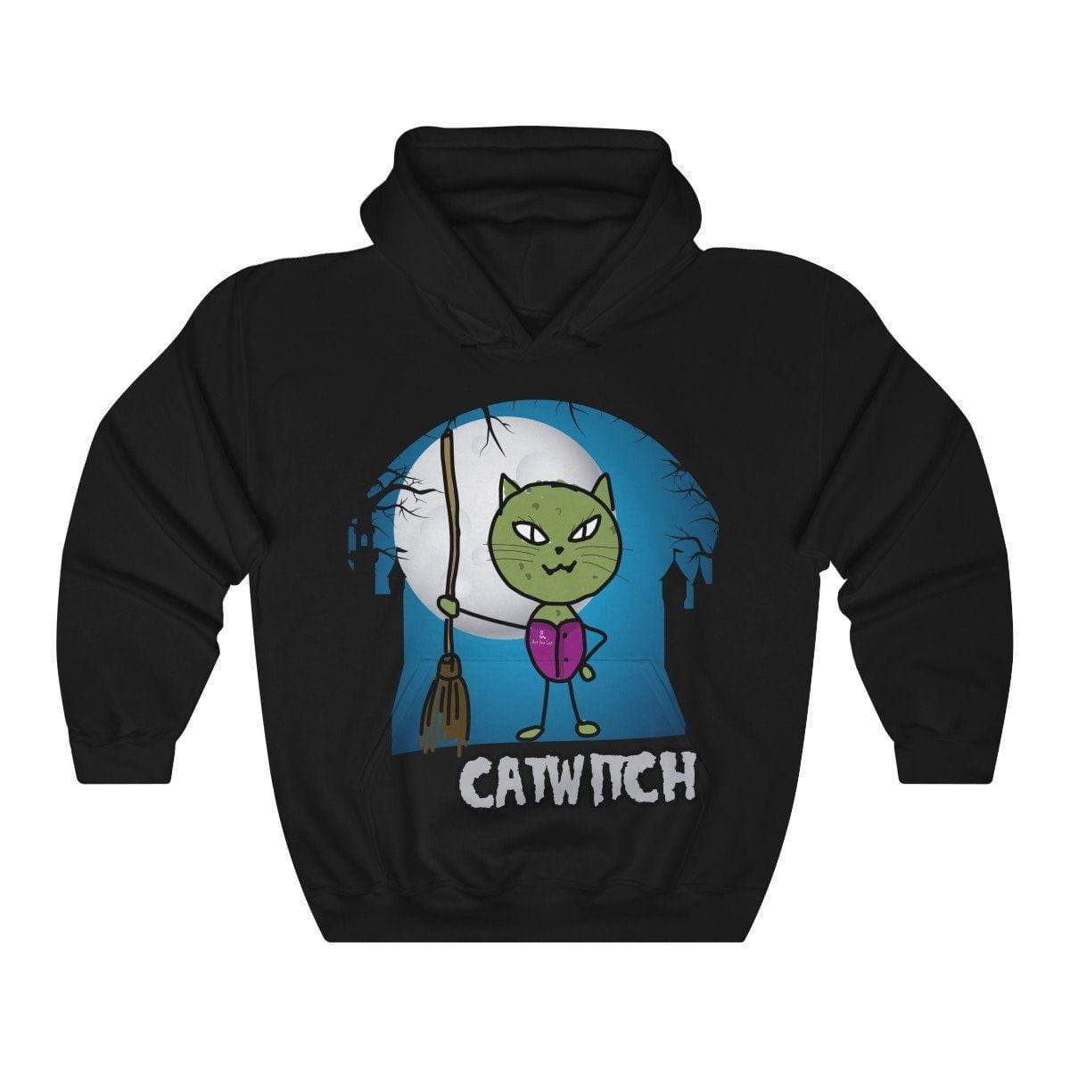 EnchantCat Hoodie with Mystical Feline Design