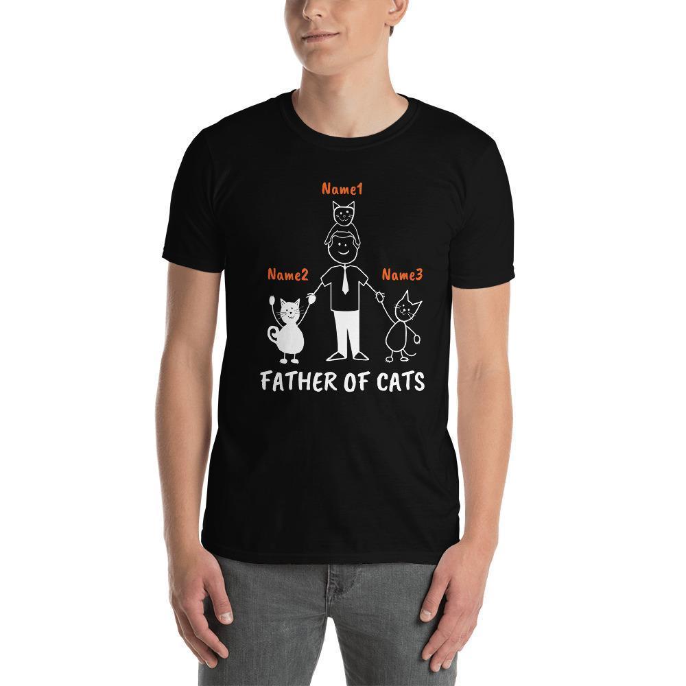 Soft and durable personalized cat shirt for cat moms