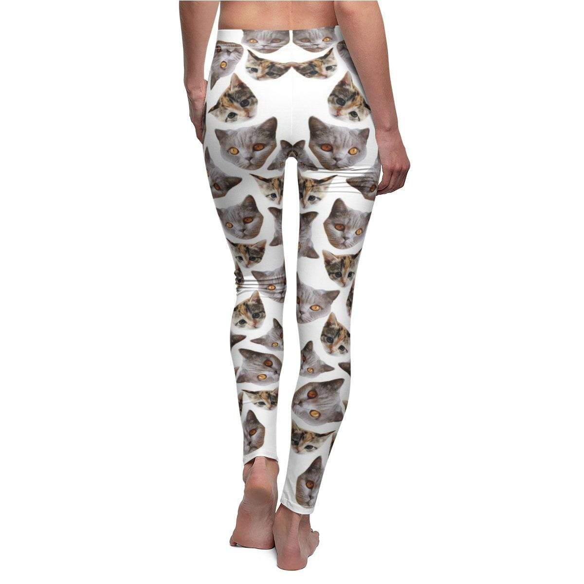 Stylish Two Cats Leggings in Skinny Fit