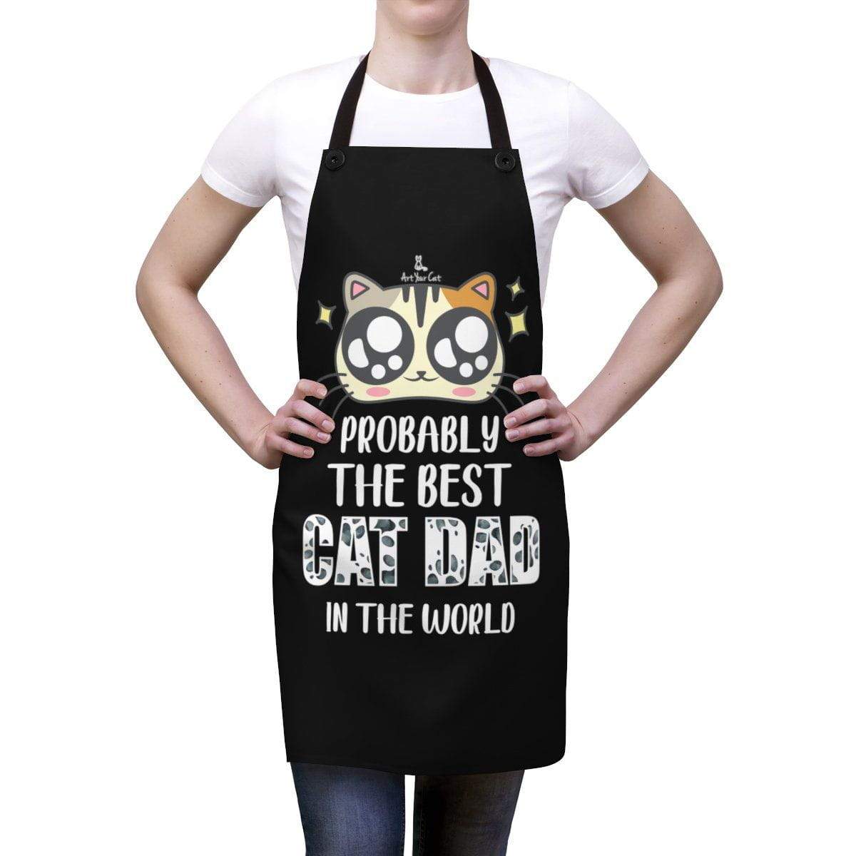 The Best Cat Dad - Baking Apron