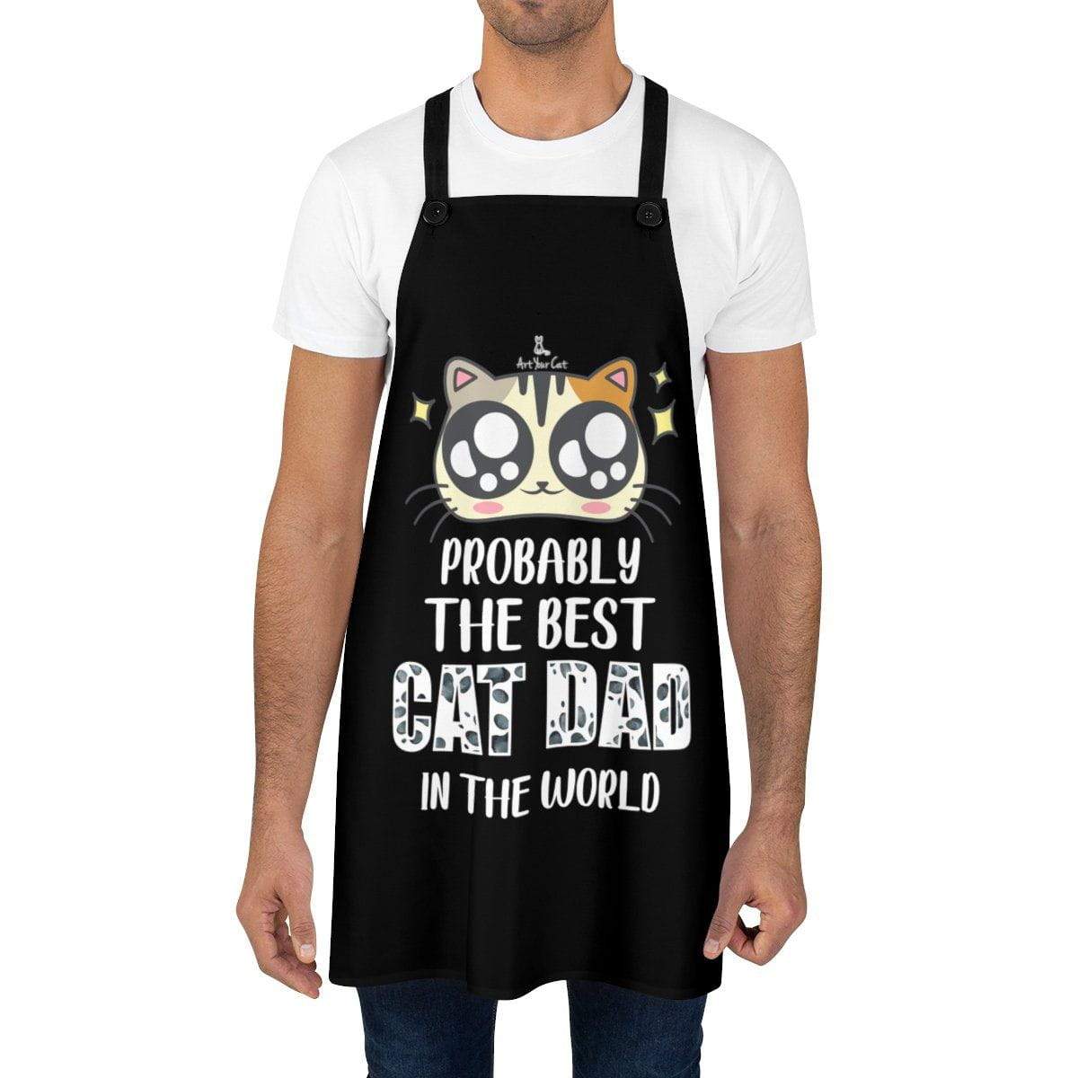 The Best Cat Dad - Baking Apron