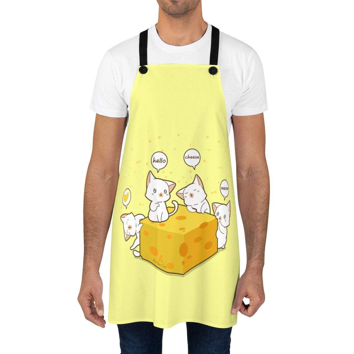 Cats and Cheese Apron