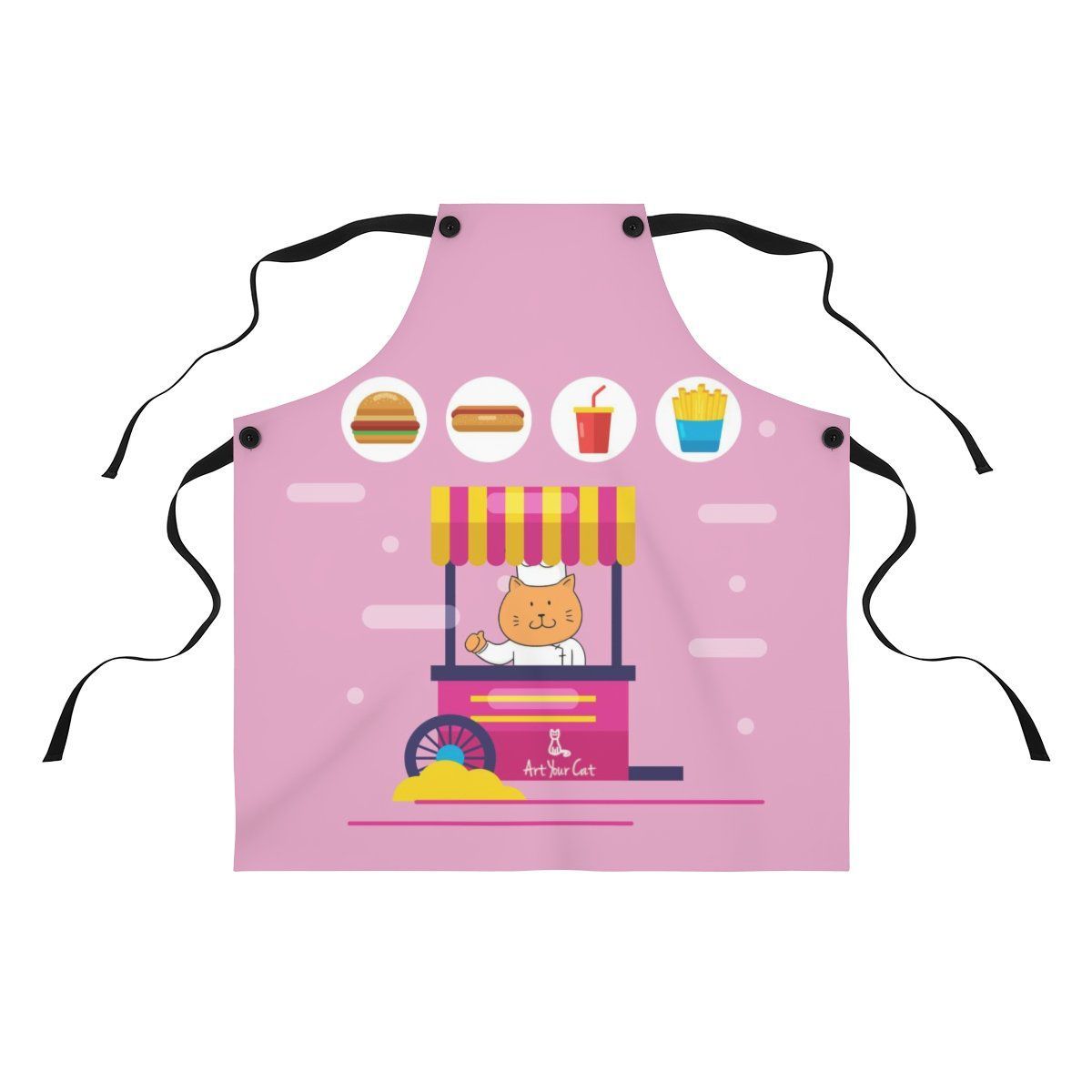 Food Truck Cat Apron