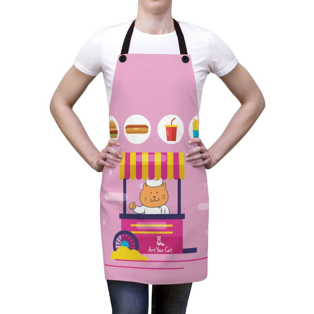 Food Truck Cat Apron