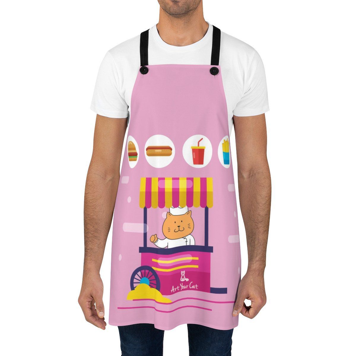 Food Truck Cat Apron