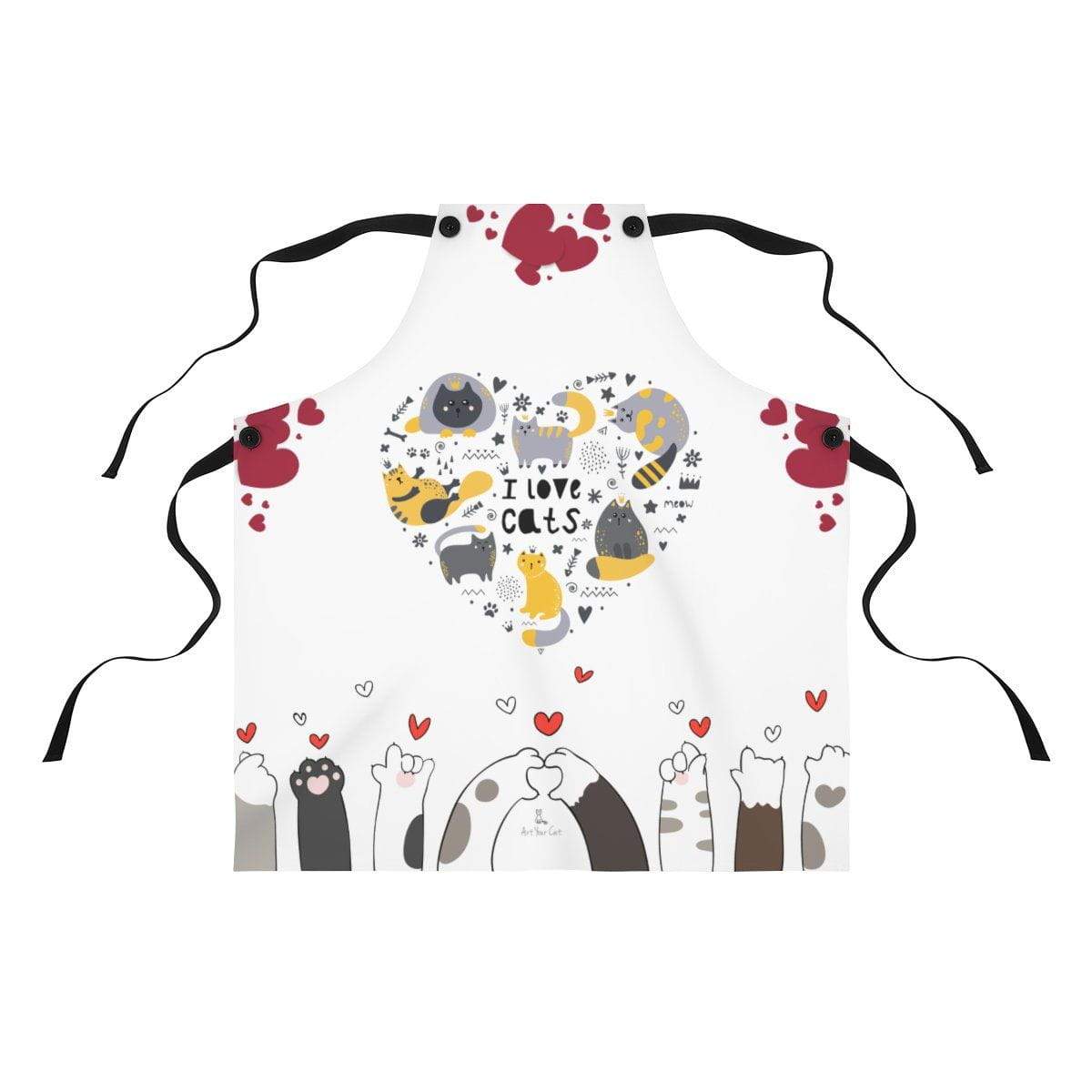The I Love Cats - Baking Apron