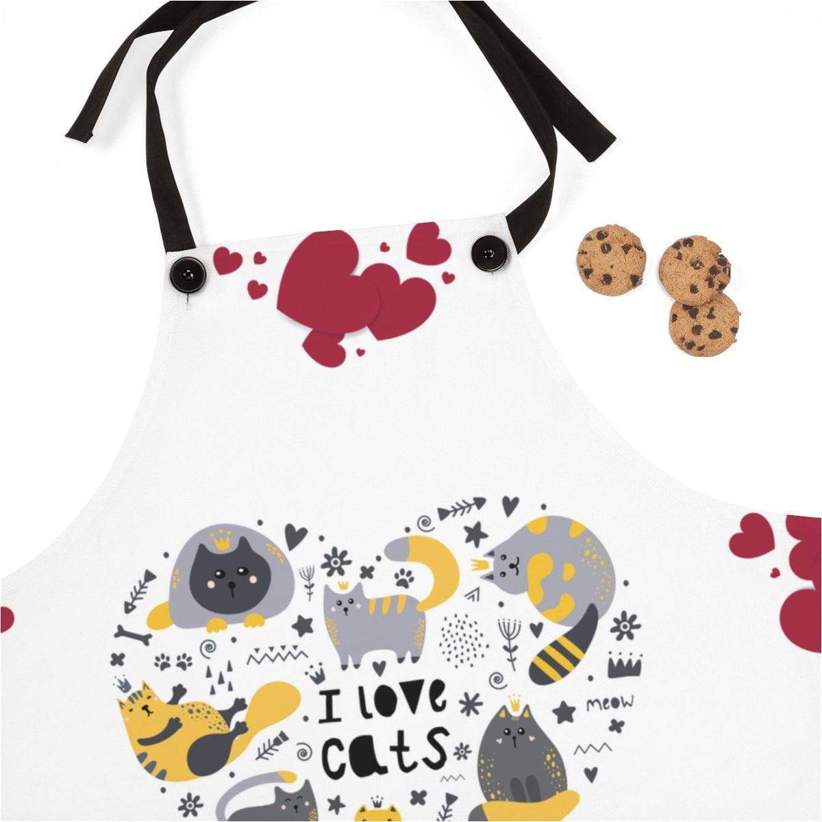The I Love Cats - Baking Apron