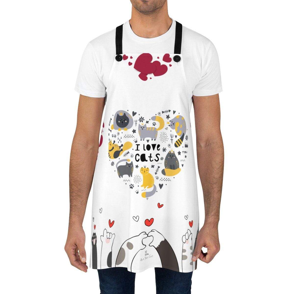 The I Love Cats - Baking Apron