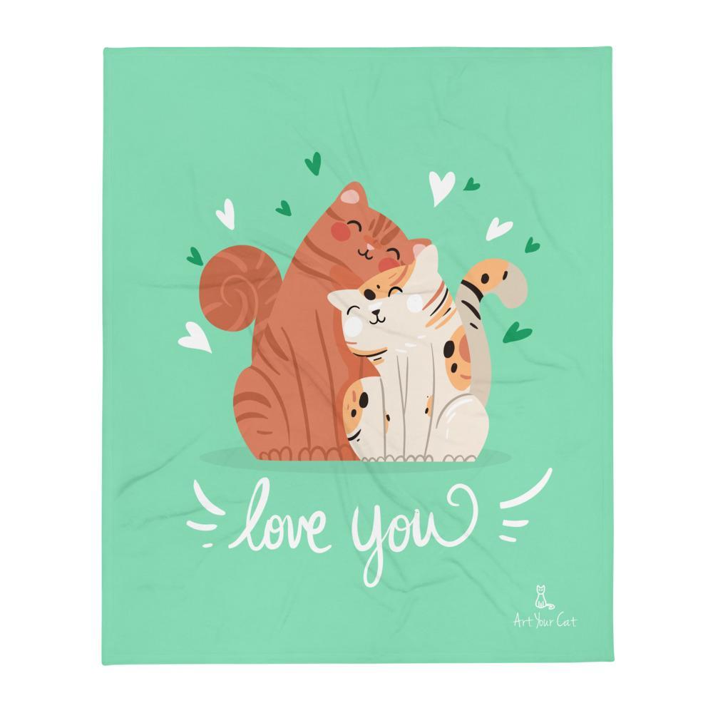Fleece Blanket - Affectionate Love