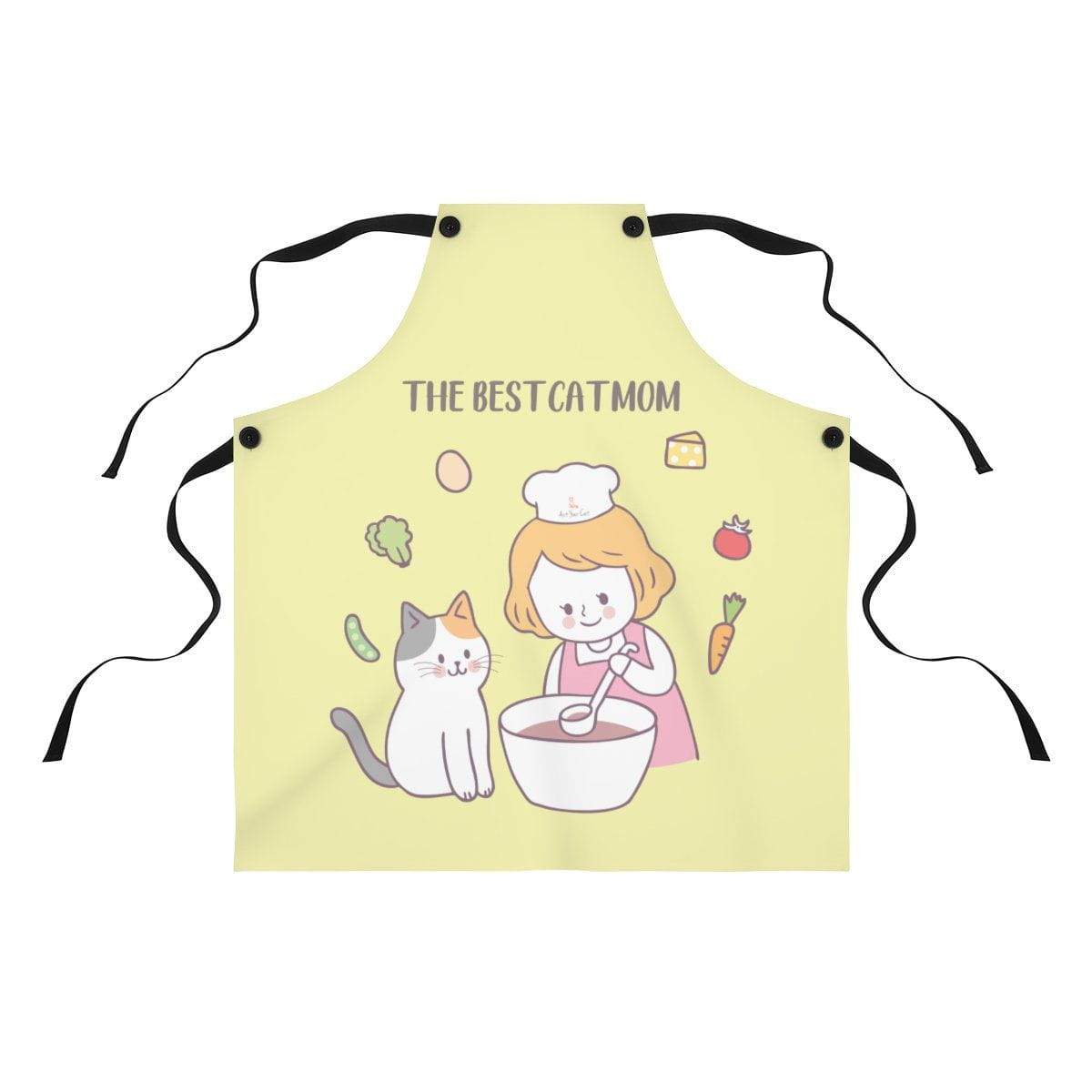 The Best Cat Mom Apron