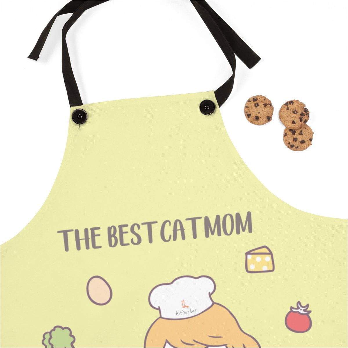 The Best Cat Mom Apron