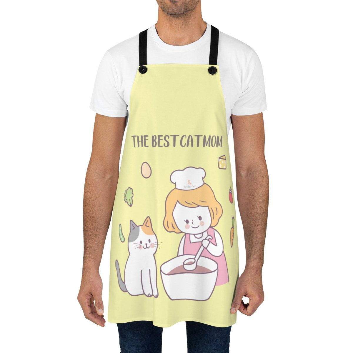 The Best Cat Mom Apron