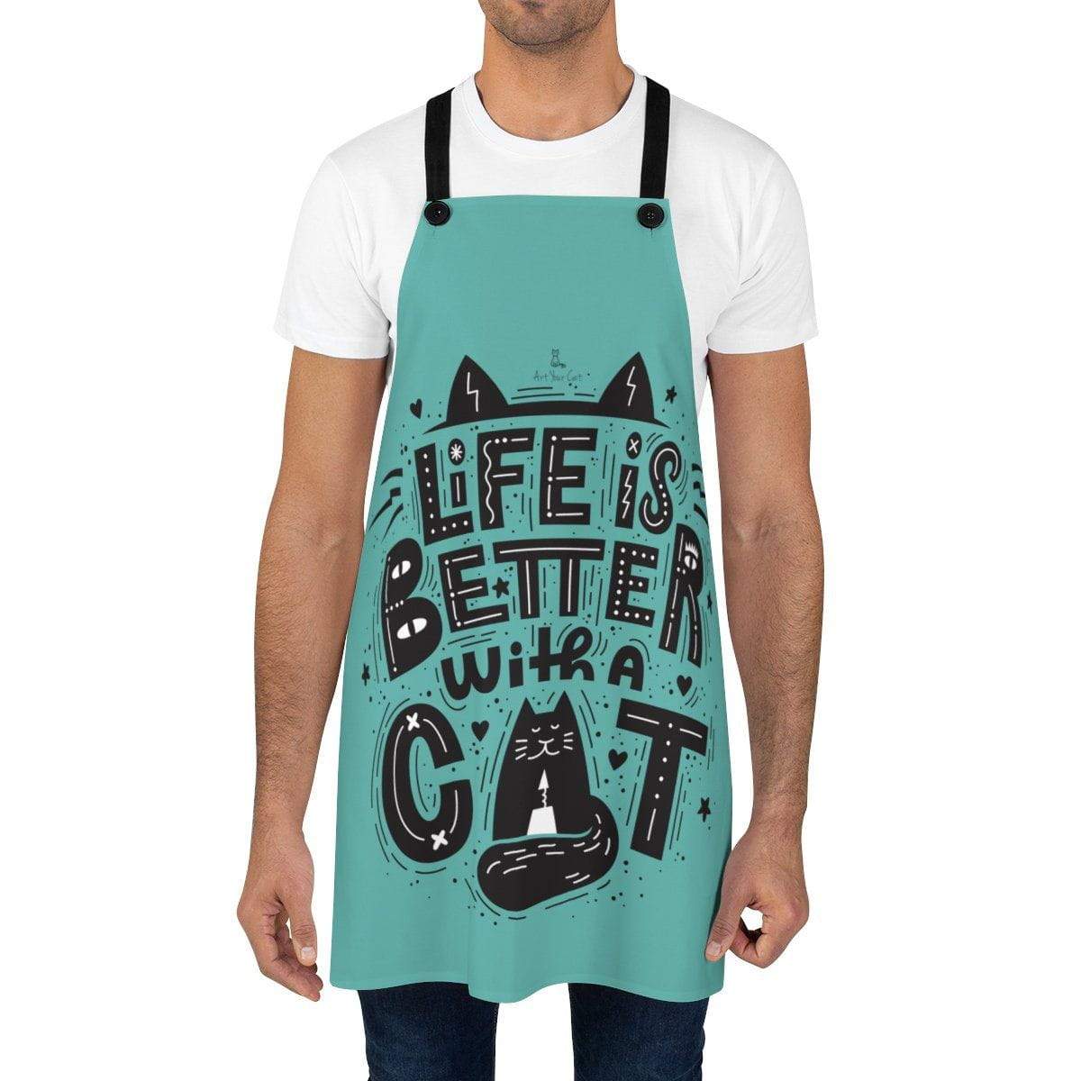 Life is Better with a Cat Apron