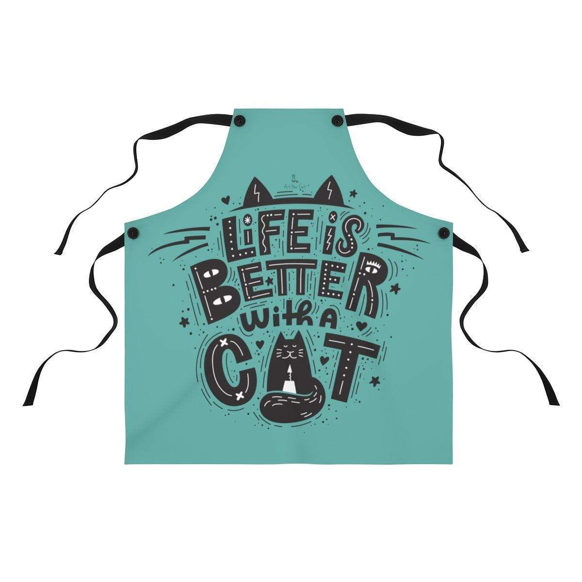 Life is Better with a Cat Apron