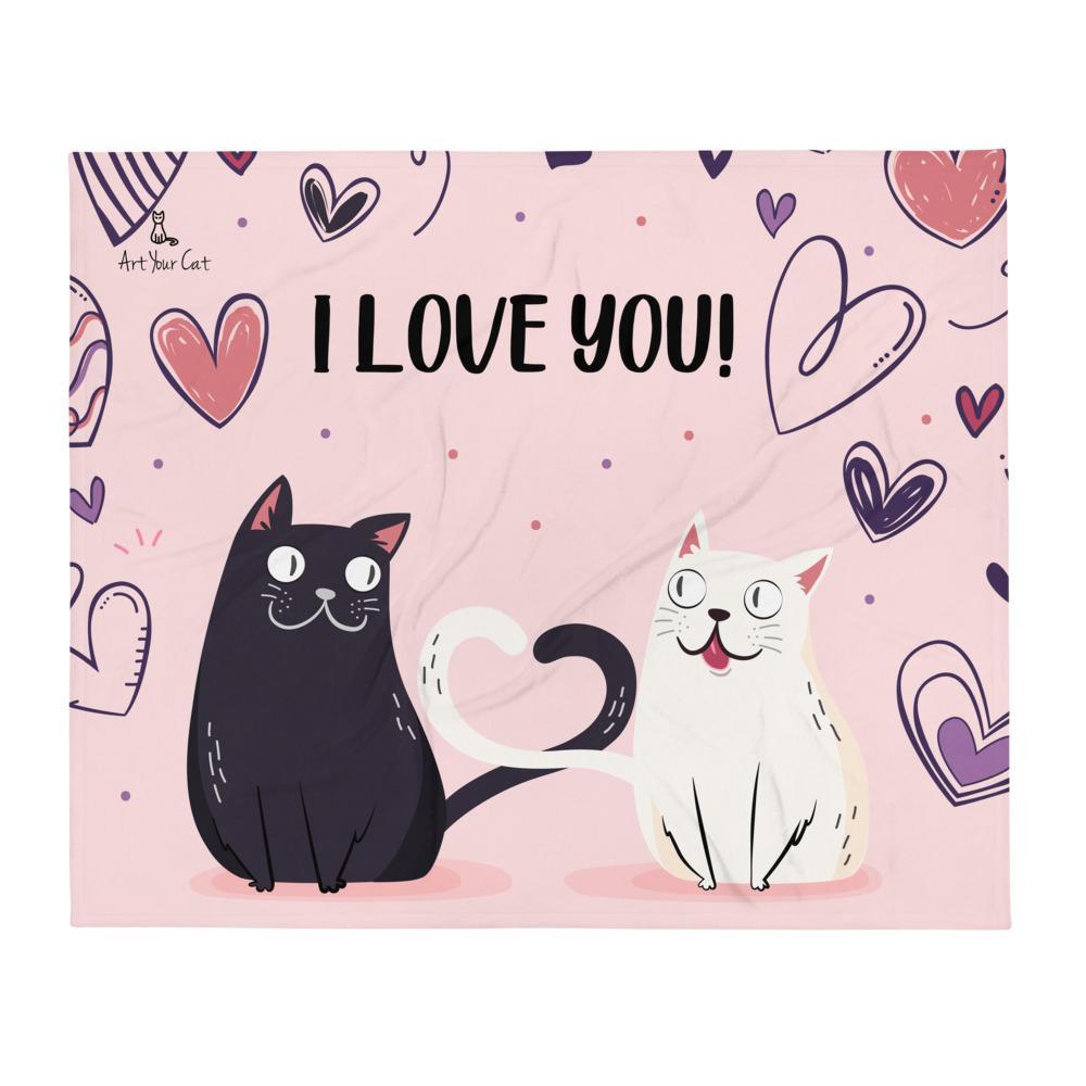 Fleece Blanket - I Love You