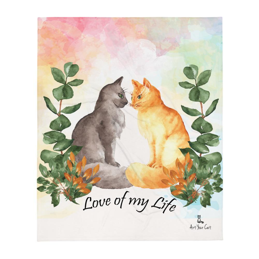 Fleece Blanket - Purrfect Love's Confession