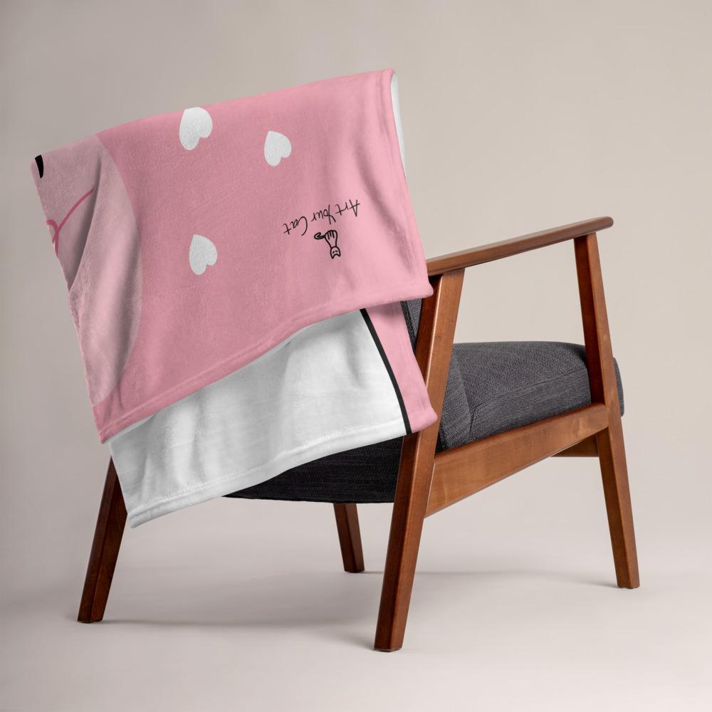 Fleece Blanket - I Love Warm Hugs