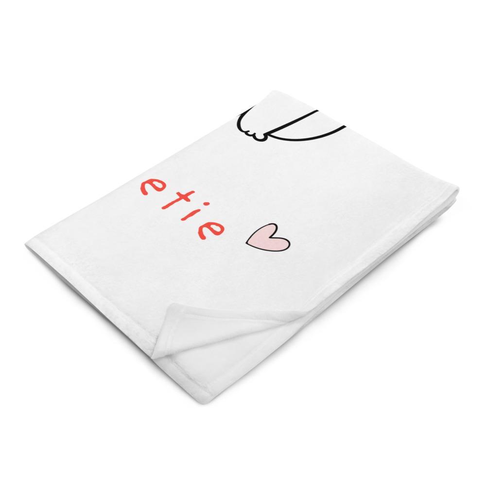 Fleece Blanket - Sweet Cats Together
