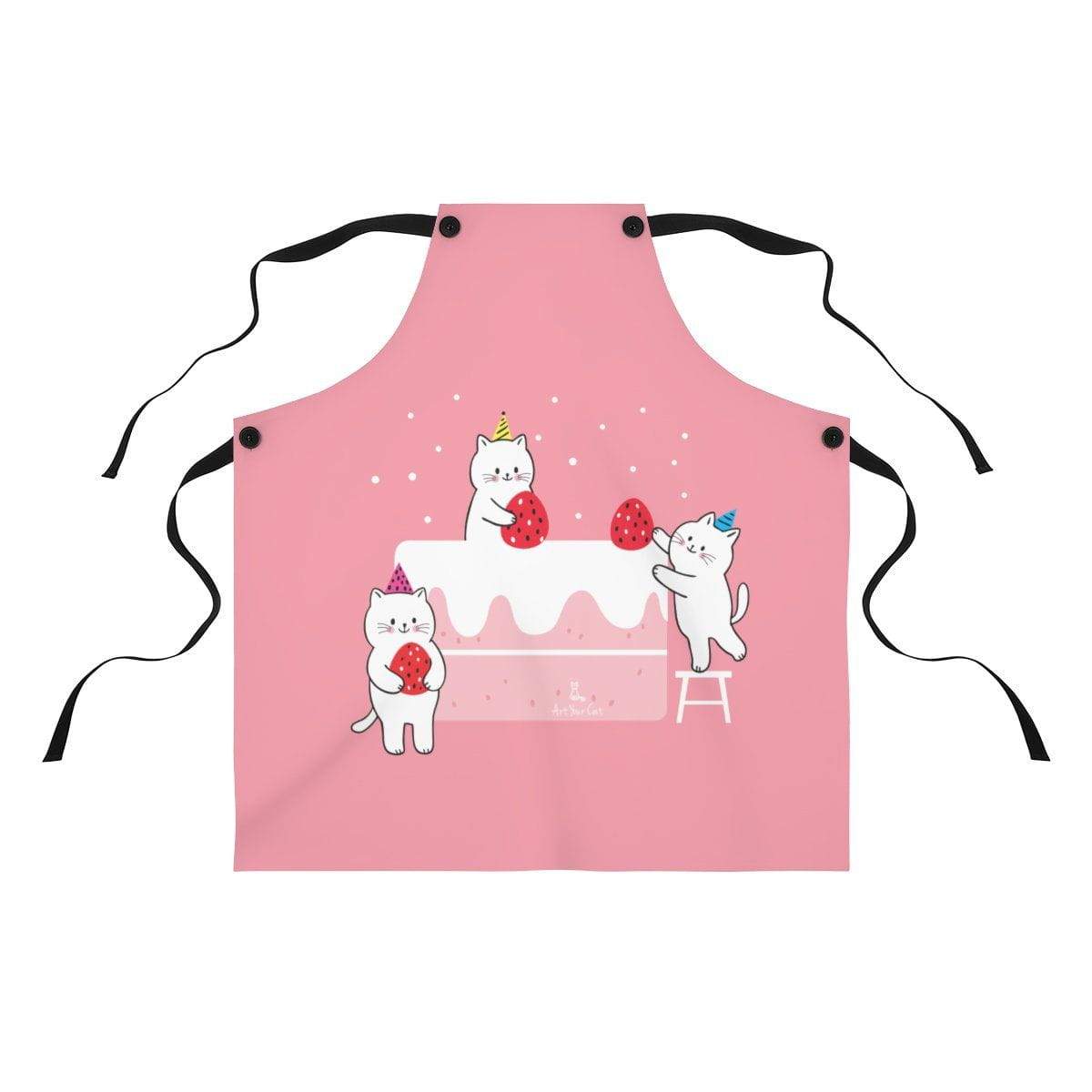 Sweet Kitties' Strawberry Apron